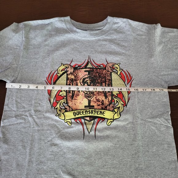 Vintage Queensryche "Operation: Mindcrime" Tour 2004 Double Sided T Shirt Gray - Picture 3 of 6